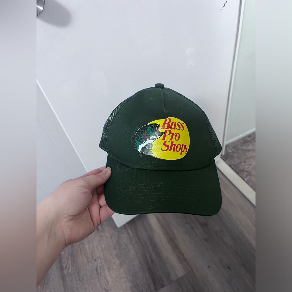 Bass Pro Shops Dark Green Hat with Logo